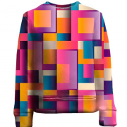 Детский 3D свитшот Colored squares