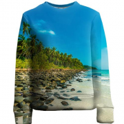 Детский 3D свитшот Uninhabited island