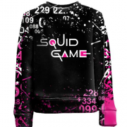 Детский 3D свитшот Игра в Кальмара - Squid game