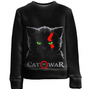 Детский 3D свитшот CAT of War