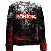 Детский 3D свитшот Roblox, game logo