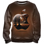 3D свитшот Apple (Brown)