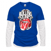 Лонгслив комби  Rolling Stones ART