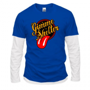 Лонгслив комби  Rolling Stones Gimme Shelter