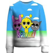 Детский 3D свитшот Sprunki