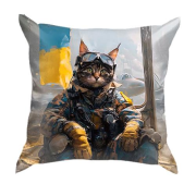 3D подушка Кот военный