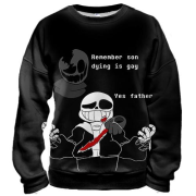 3D свитшот Undertale - Remember son!