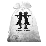 3D Подарочный мешочек Hunter X Hunter - силуэт героев