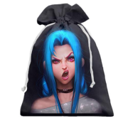 3D Подарочный мешочек Jinx - League of Legends, Arcane