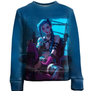 Детский 3D свитшот JINX - LoL