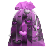 3D Подарочный мешочек Love Heart (2)