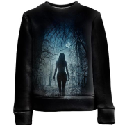 Детский 3D свитшот The Witch (Ведьма)