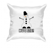 Подушка со снеговиком Hug me!