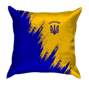 3D подушка Ukraine (жовто-синя)