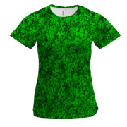 Жіноча 3D футболка з конюшиною