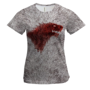 Жіноча 3D футболка Гра престолів - Старкі