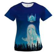 Жіноча 3D футболка зі знаком зодіаку Рак