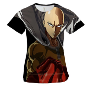 Жіноча 3D футболка з One Punch Man