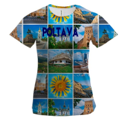 Жіноча 3D футболка Полтава