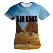 Женская 3D футболка Херсон