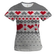 Жіноча 3D футболка В