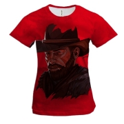 Жіноча 3D футболка Артур Морган