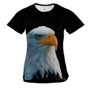 Жіноча 3D футболка Американський Орел