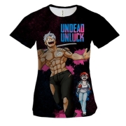 Жіноча 3D футболка Undead Unluck