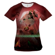 Жіноча 3D футболка Nahida - Genshin Impact