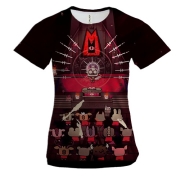 Жіноча 3D футболка Cult of the Lamb