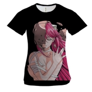 Женская 3D футболка Эльфийская песнь