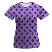 Женская 3D футболка Satoru Gojo, pattern