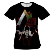 Женская 3D футболка Кенпачи Зараки - Bleach