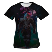 Женская 3D футболка Убийца Гоблинов