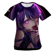 Женская 3D футболка Ай Хосино - Звёздное дитя