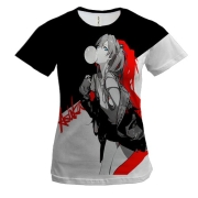 Жіноча 3D футболка Asuka Langley - Evangelion