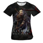 Жіноча 3D футболка "Witcher: Wild Hunt"