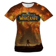 Женская 3D футболка "World of Warcraft: Cataclysm" (2)