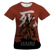Женская 3D футболка "Sekiro"