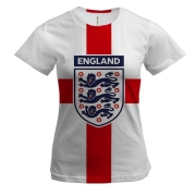Жіноча 3D футболка Збірна Англії з футболу