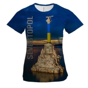 Жіноча 3D футболка Севастополь