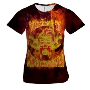 Жіноча 3D футболка Welcome to Chornobaivka