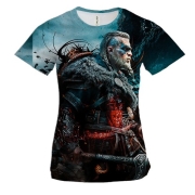 Жіноча 3D футболка Assassin’s Creed Valhalla