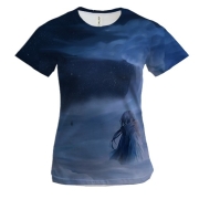 Женская 3D футболка Naruto character 29