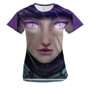 Женская 3D футболка Naruto character 22