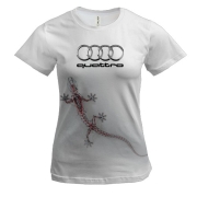 Жіноча 3D футболка Audi Quattro
