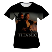 Жіноча 3D футболка з Розою і Джеком (Титанік)