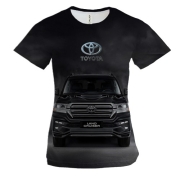 Жіноча 3D футболка Toyota Land Cruiser