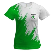 Жіноча 3D футболка Skoda