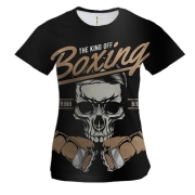 Жіноча 3D футболка King Boxing